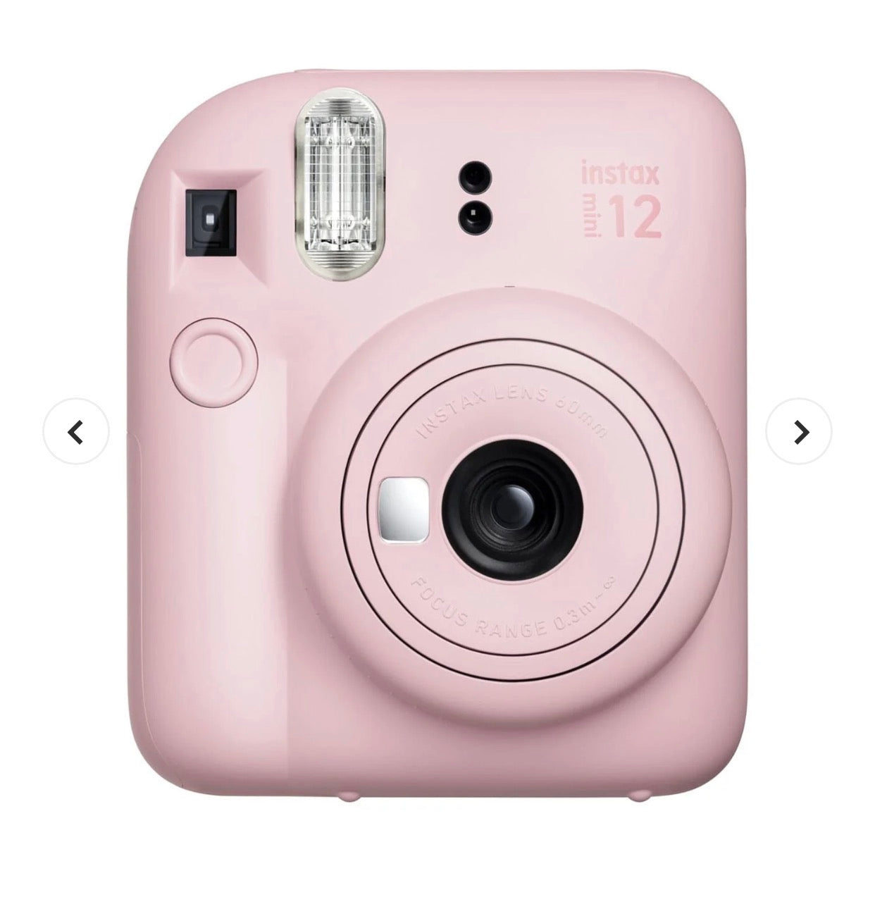 Fujifilm instax mini 12 Instant Film Camera, Blossom Pink